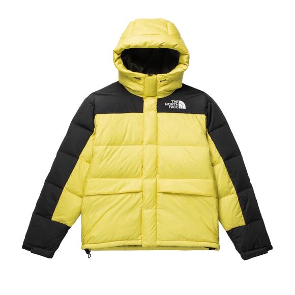 The North Face HMLYN 550 Down Parka Jacket Yellow Black Men Size XXL 2XL NWT TNF - Picture 1 of 9